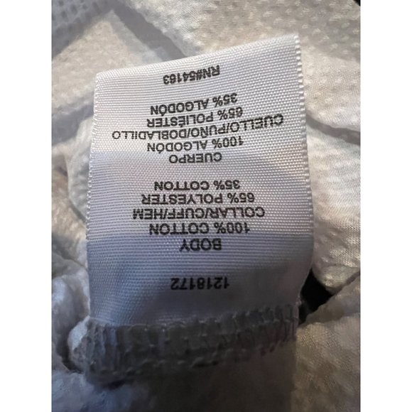 Tommy Hilfiger two extra large, 2 for 1 sweater collar button up gray white long - Picture 12 of 14